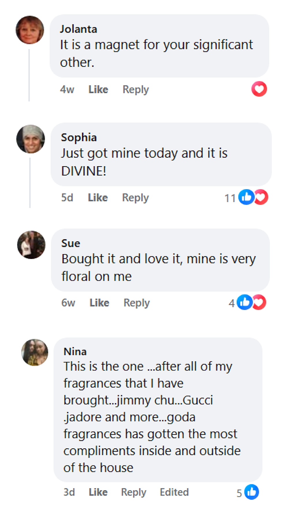 GODA social review reference 1, not Lust customer feedback
