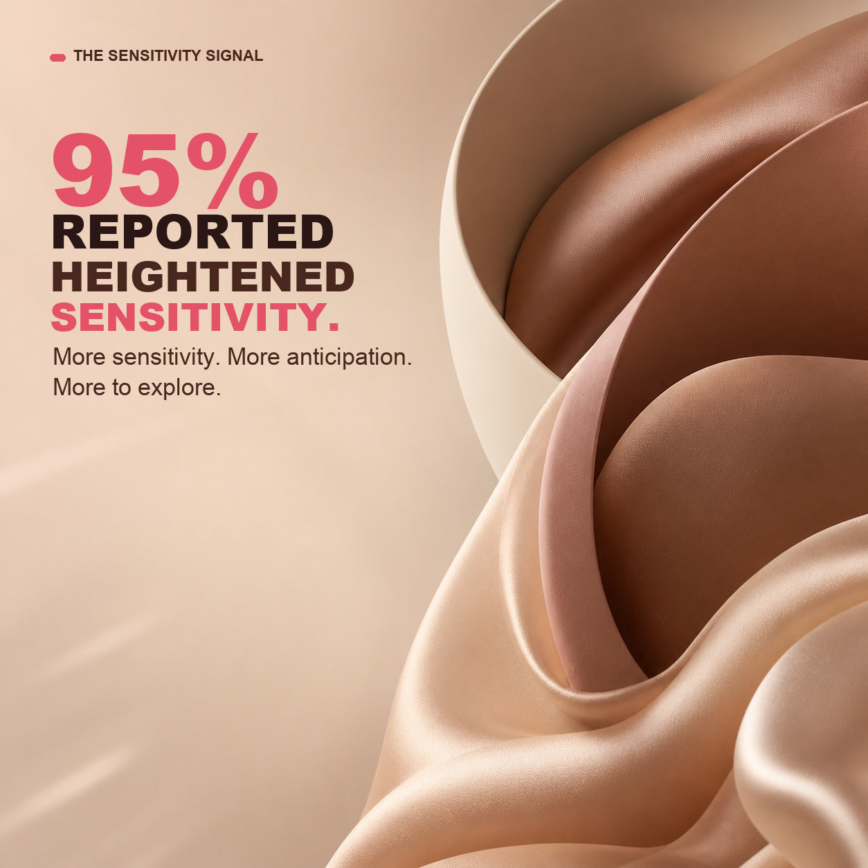 95 percent reported heightened sensitivity claim for women's pleasure serum