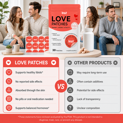 Lust Love Patches compared with other products