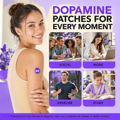 Lust Dopamine Patches for social work exercise and study moments