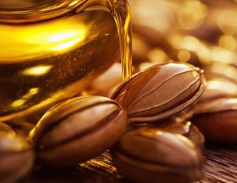 Jojoba oil source ingredient photography